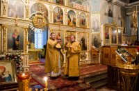 Преосвященнейший Стефан возглавил Божественную литургию в Свято-Петро-Павловском кафедральном г.Гомеля Преосвященнейший Стефан возглавил Божественную литургию в Свято-Петро-Павловском кафедральном г.Гомеля