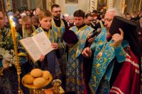 Всенощное бдение в канун Введения во храм Пресвятой Богородицы Всенощное бдение в канун Введения во храм Пресвятой Богородицы