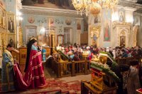 Всенощное бдение в канун Введения во храм Пресвятой Богородицы Всенощное бдение в канун Введения во храм Пресвятой Богородицы