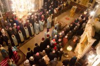 Всенощное бдение в канун Введения во храм Пресвятой Богородицы Всенощное бдение в канун Введения во храм Пресвятой Богородицы