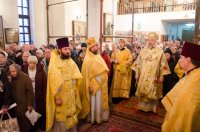 Божественная литургия в день памяти св.блг.кн. Александра Невского Божественная литургия в день памяти св.блг.кн. Александра Невского