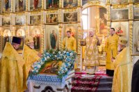 Божественная литургия в храме иконы Божией Матери "Иверская" г.Гомеля