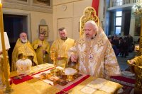 Божественная литургия в храме иконы Божией Матери "Иверская" г.Гомеля