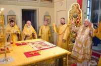 Божественная литургия в храме иконы Божией Матери "Иверская" г.Гомеля