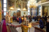 Божественная литургия в храме иконы Божией Матери "Иверская" г.Гомеля