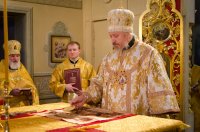 Божественная литургия в храме иконы Божией Матери "Иверская" г.Гомеля