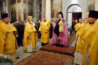 Божественная литургия в храме иконы Божией Матери "Иверская" г.Гомеля