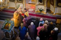 Божественная литургия в храме иконы Божией Матери "Иверская" г.Гомеля
