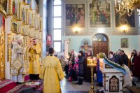 Божественная литургия в храме иконы Божией Матери "Иверская" г.Гомеля