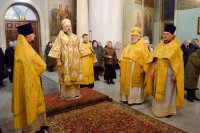 Божественная литургия в храме иконы Божией Матери "Иверская" г.Гомеля