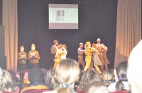 В Гомельском Дворце творчества детей и молодежи прошел показ литературно-музыкальной композиции «У войны – не женское лицо» 