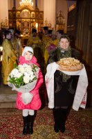 Божественная литургия в Спасо-Преображенском храме г.Светлогорска