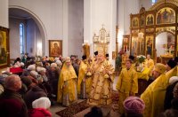 Божественная литургия в Спасо-Преображенском храме г.Светлогорска
