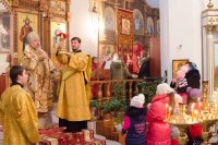 Божественная литургия в Спасо-Преображенском храме г.Светлогорска