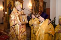 Божественная литургия в Спасо-Преображенском храме г.Светлогорска