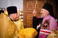 Божественная литургия в Спасо-Преображенском храме г.Светлогорска