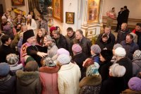 Божественная литургия в Спасо-Преображенском храме г.Светлогорска