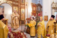 Божественная литургия в Спасо-Преображенском храме г.Светлогорска