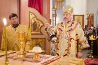 Божественная литургия в Спасо-Преображенском храме г.Светлогорска