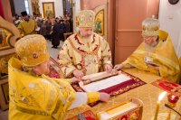 Божественная литургия в Спасо-Преображенском храме г.Светлогорска