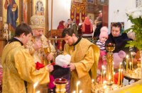 Божественная литургия в Спасо-Преображенском храме г.Светлогорска