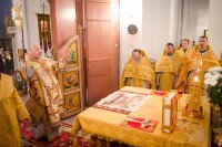 Божественная литургия в Спасо-Преображенском храме г.Светлогорска