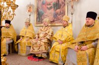 Божественная литургия в Спасо-Преображенском храме г.Светлогорска