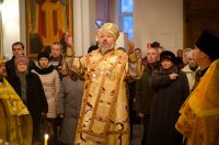 Божественная литургия в Спасо-Преображенском храме г.Светлогорска