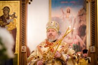 Божественная литургия в Спасо-Преображенском храме г.Светлогорска