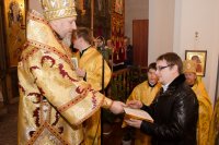 Божественная литургия в Спасо-Преображенском храме г.Светлогорска