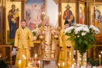 Божественная литургия в Спасо-Преображенском храме г.Светлогорска