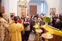 Божественная литургия в Спасо-Преображенском храме г.Светлогорска