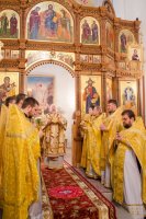 Божественная литургия в Спасо-Преображенском храме г.Светлогорска