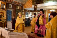 Божественная литургия в храме Покрова Пресвятой Богородицы д.Еремино