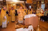 Божественная литургия в храме Покрова Пресвятой Богородицы д.Еремино