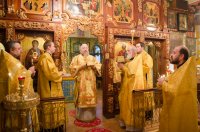 Божественная литургия в храме Покрова Пресвятой Богородицы д.Еремино