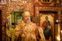 Божественная литургия в храме Покрова Пресвятой Богородицы д.Еремино