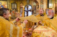 Божественная литургия в храме Покрова Пресвятой Богородицы д.Еремино