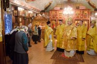 Божественная литургия в храме Покрова Пресвятой Богородицы д.Еремино