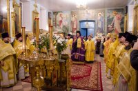 Божественная литургия в день 50-летнего юбилея Преосвященного Стефана Божественная литургия в день 50-летнего юбилея Преосвященного Стефана