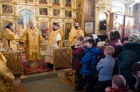 Божественная литургия в день 50-летнего юбилея Преосвященного Стефана Божественная литургия в день 50-летнего юбилея Преосвященного Стефана