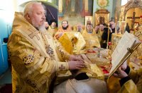Божественная литургия в день 50-летнего юбилея Преосвященного Стефана Божественная литургия в день 50-летнего юбилея Преосвященного Стефана