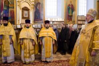 Божественная литургия в день 50-летнего юбилея Преосвященного Стефана Божественная литургия в день 50-летнего юбилея Преосвященного Стефана