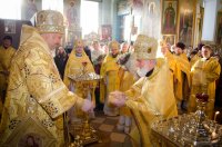 Божественная литургия в день 50-летнего юбилея Преосвященного Стефана Божественная литургия в день 50-летнего юбилея Преосвященного Стефана