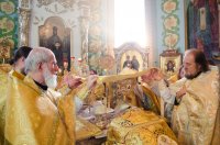 Божественная литургия в день 50-летнего юбилея Преосвященного Стефана Божественная литургия в день 50-летнего юбилея Преосвященного Стефана