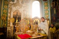 Божественная литургия в день 50-летнего юбилея Преосвященного Стефана Божественная литургия в день 50-летнего юбилея Преосвященного Стефана
