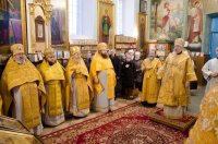 Божественная литургия в день 50-летнего юбилея Преосвященного Стефана Божественная литургия в день 50-летнего юбилея Преосвященного Стефана