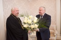 Председатель Гомельского облисполкома поздравил Преосвященного Стефана с 50-летним юбилеем