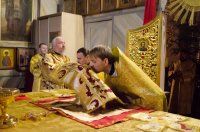 Божественная Литургия в день пострига Преосвященного Стефана