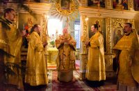 Божественная Литургия в день пострига Преосвященного Стефана